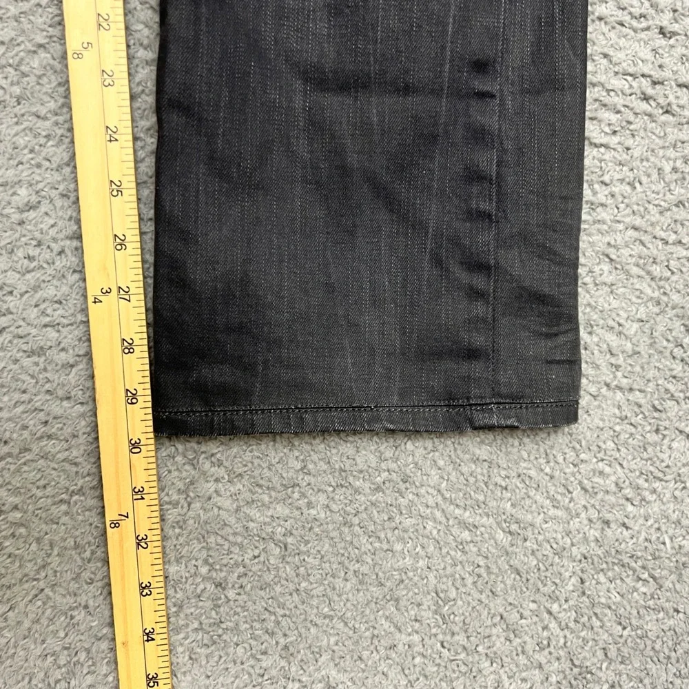 Buffalo David Bitton Jeans Mens 36x30 Gray Denim Straight Casual Office - Picture 7 of 9